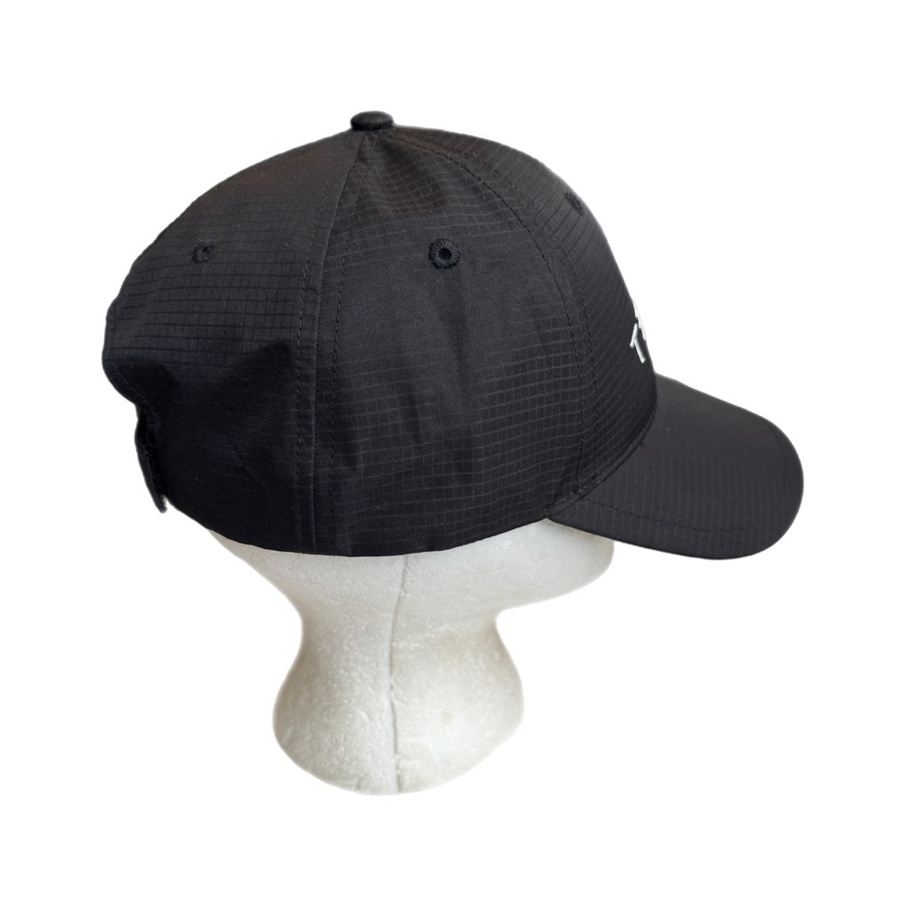 Tesla Motor Co Black Ripstop Adjustable Strap Hat Cap New Without Tags - Picture 3 of 8
